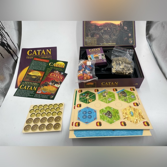 CATAN Traders & Barbarians Board Game Expansion Klaus Teuber 3067 Mayfair - Picture 2 of 6